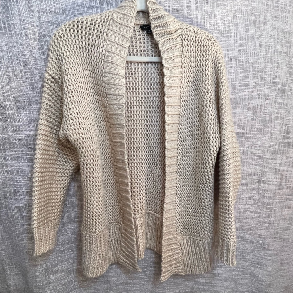 Chunky knit cardigan, hand knit sweater